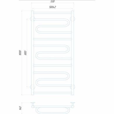 Віла 500x1000 В нижнє підключення